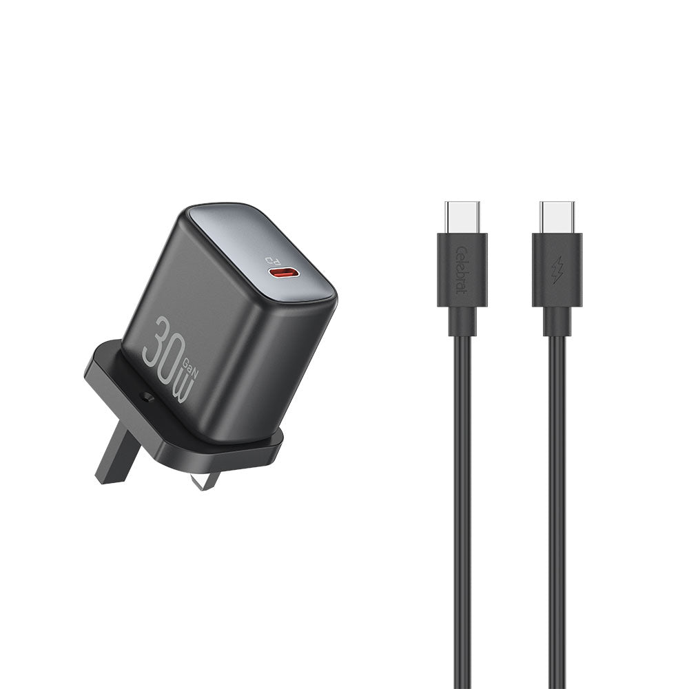 Celebrat C-D03 UK 30W GaN Fast Charging Charger